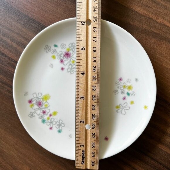 3 Gayety Rosenthal Continental China 6-1/4" Dessert Plates Raymond Lowey Germany - Picture 5 of 7